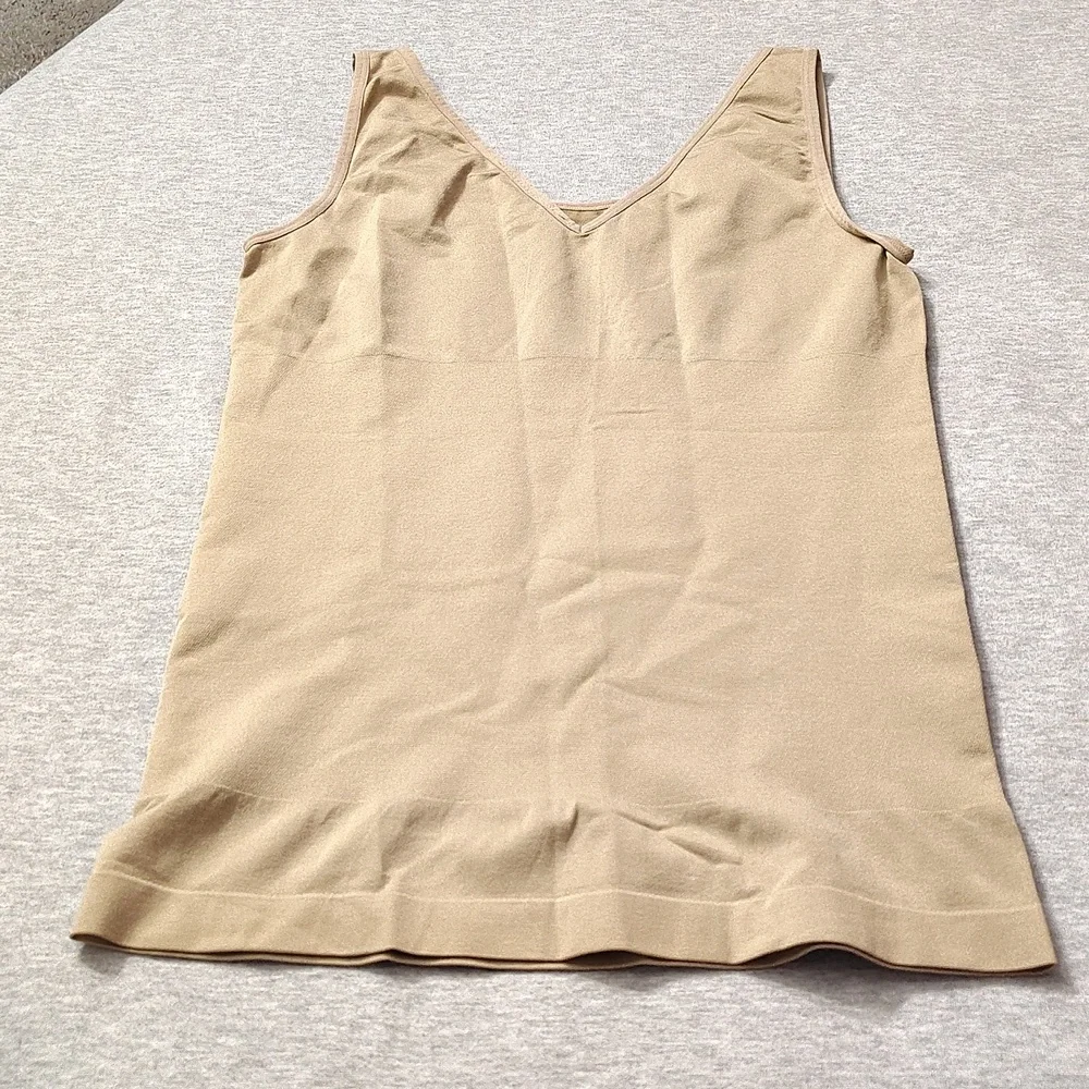 YUMMIE BY HEATHER THOMPSON - WOMENS SHAPING SHAPEWARE TUMMY CONTROL TANK TOP - Picture 3 of 8